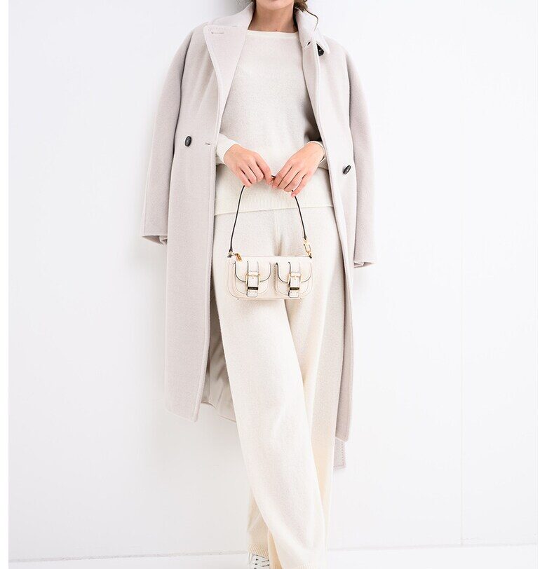 Кашмирен пуловер - Бял Marella