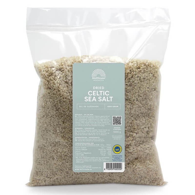 Келтска морска сол – Натурална и нерафинирана