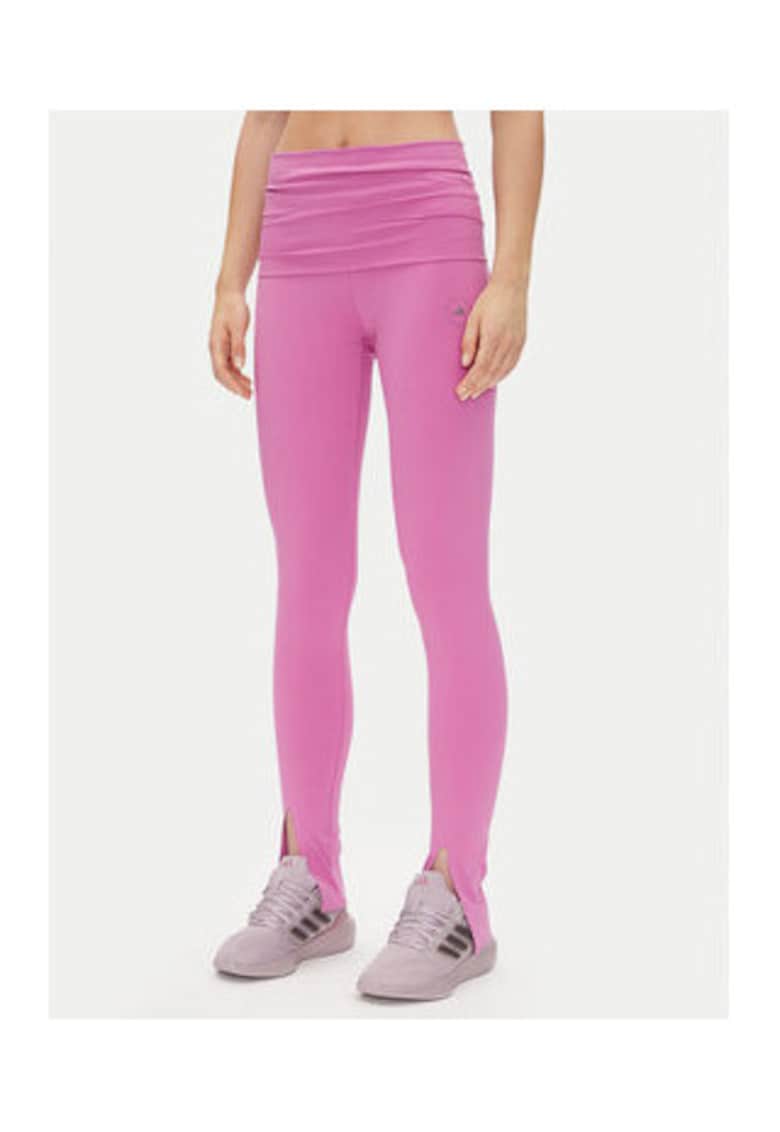 Клин с висока и драпирана талия adidas