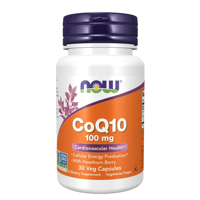 Коензим Q10 100 mg + Глог 400 mg – Поддържа сърцето и нормалното кръвно налягане