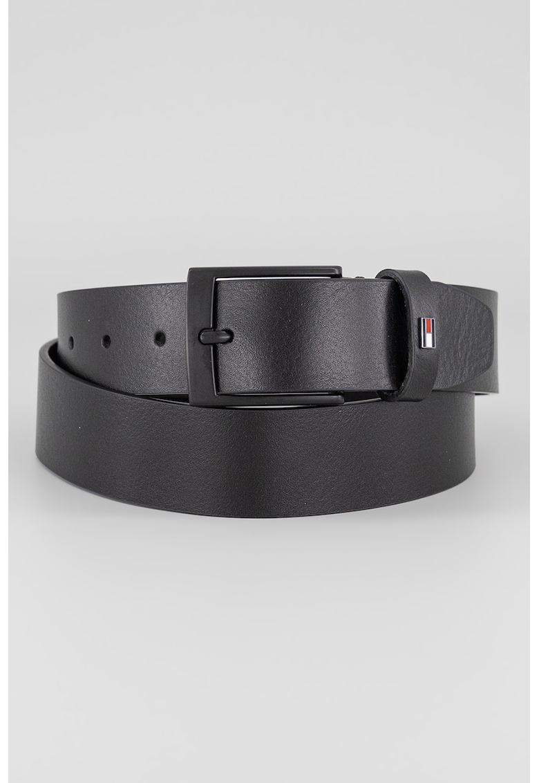 Кожен колан Adan - Черен Tommy Hilfiger