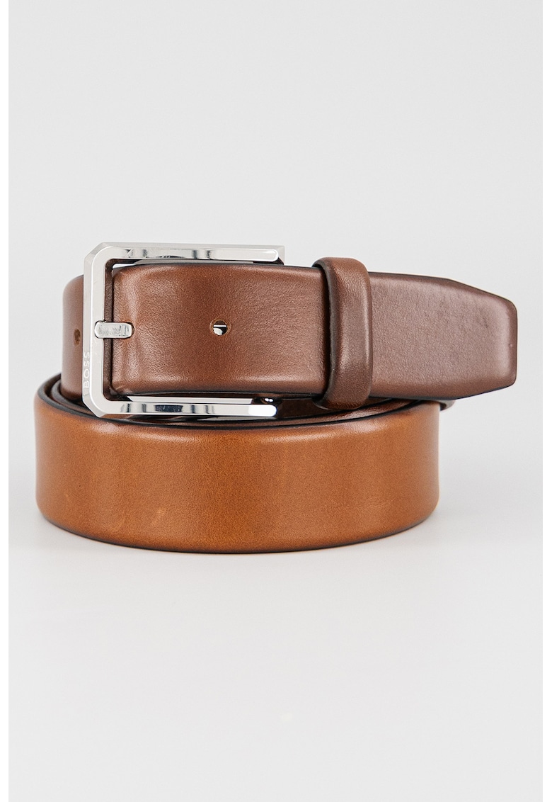 Кожен колан Caleb - Канелено кафяво BOSS