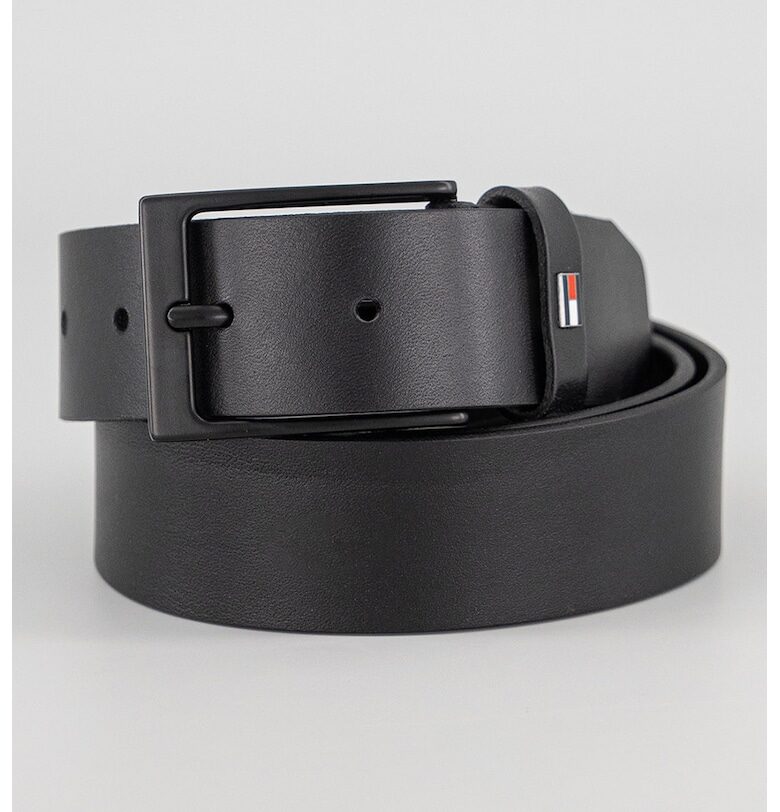 Кожен колан Layton - Черен Tommy Hilfiger