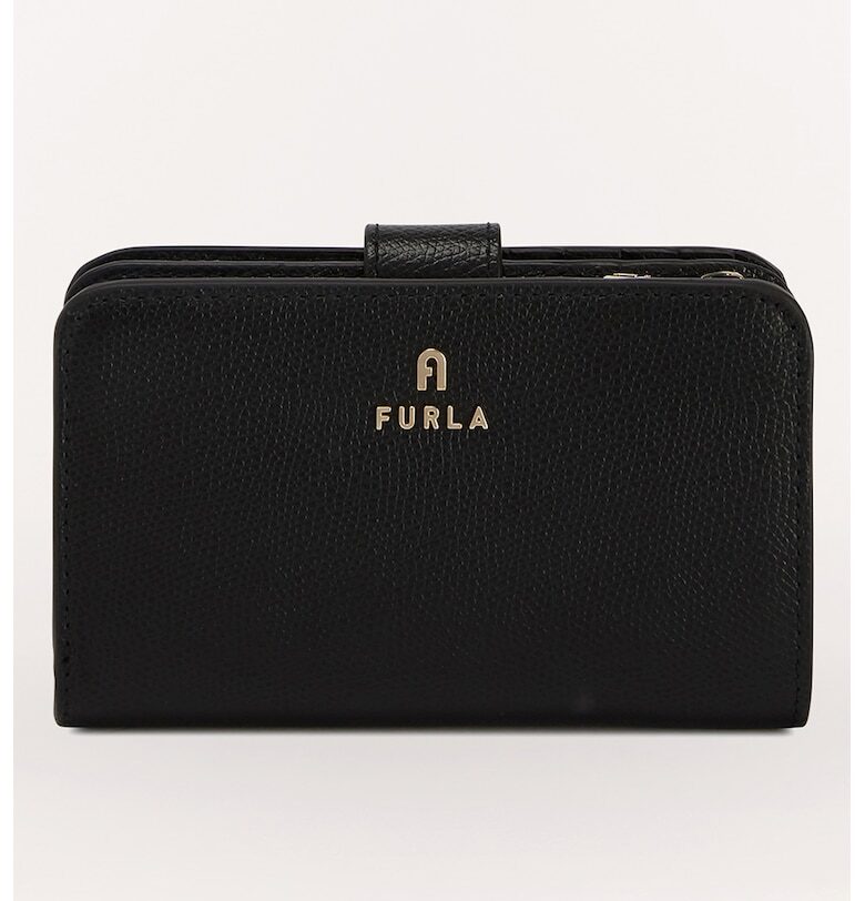 Кожено портмоне Camelia с лого Furla
