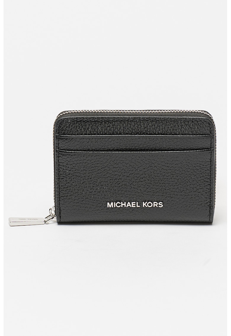 Кожен портфейл Jet Set - Черен Michael Kors