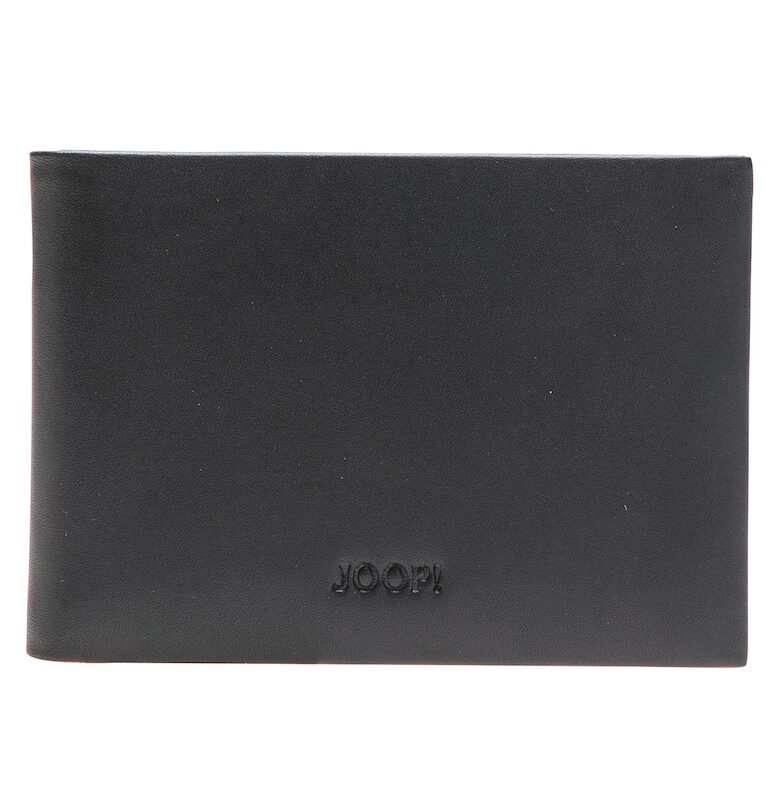 Кожен портфейл Pero Nestor с двойно прегъване - Черен Joop