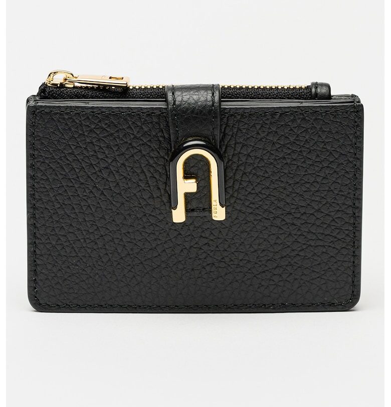 Кожен портфейл с лого Furla
