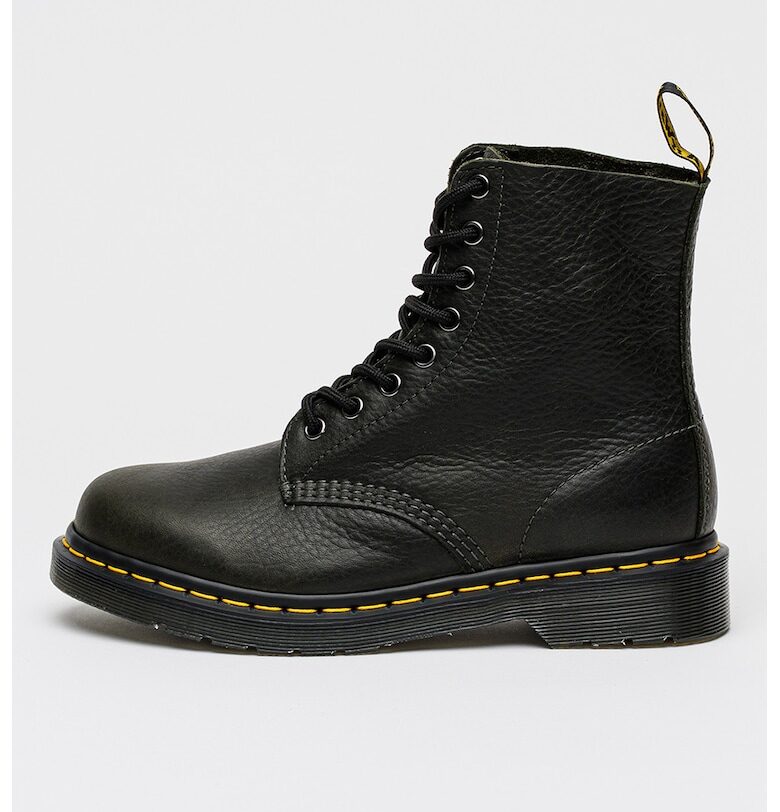 Кожени боти 1460 Pascal с контрастни шевове - Бледозелен Dr Martens