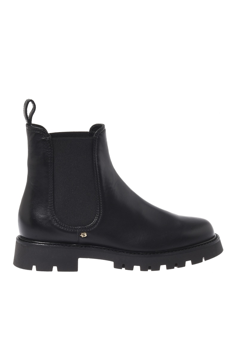 Кожени боти Chelsea - Черен Baldinini