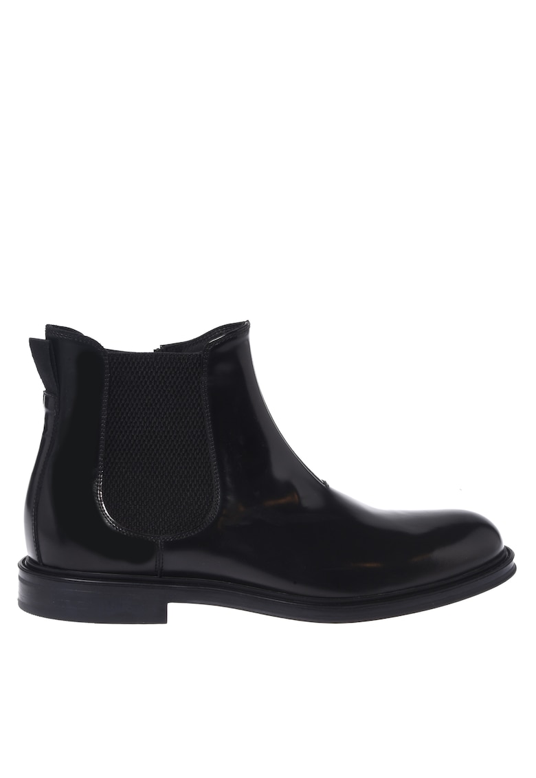 Кожени боти Chelsea - Черен Baldinini