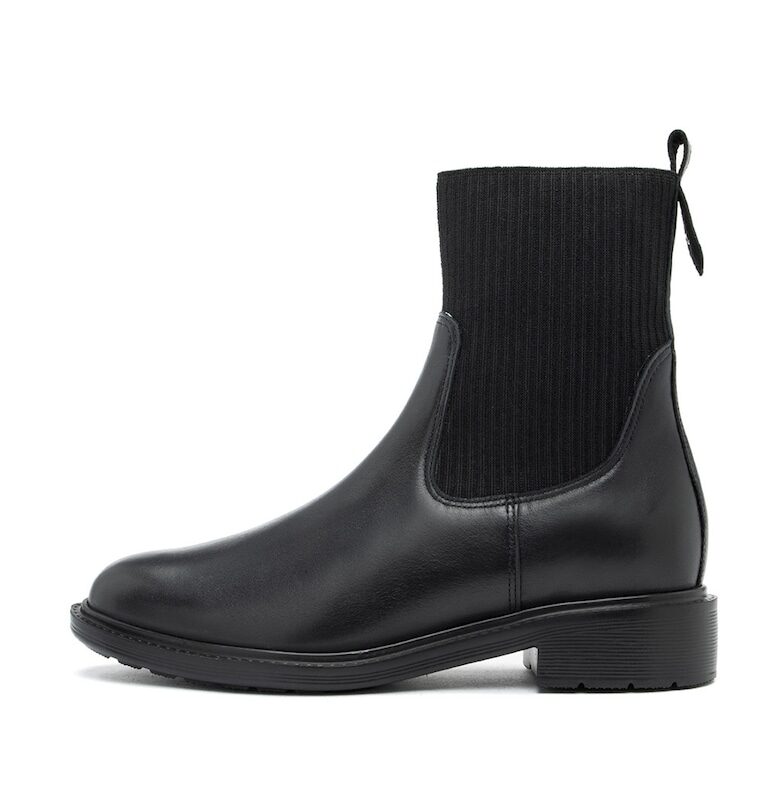 Кожени боти Chelsea - Черен RYLKO