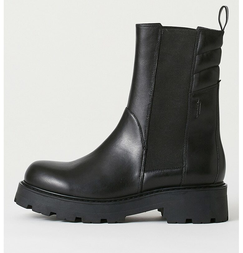 Кожени боти Cosmo с масивен ток - Черен Vagabond Shoemakers