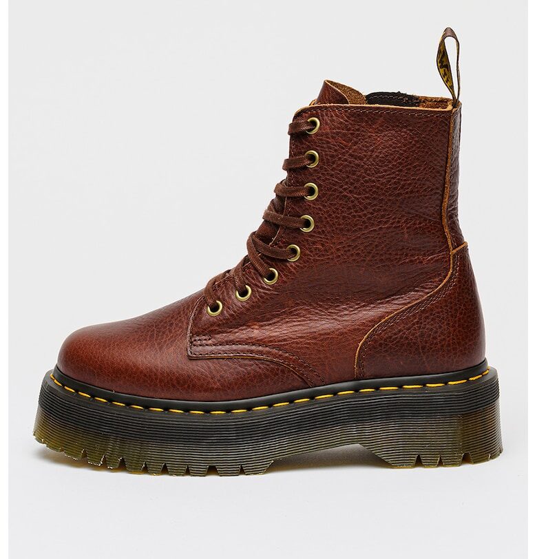 Кожени боти Jadon - Бордо Dr Martens