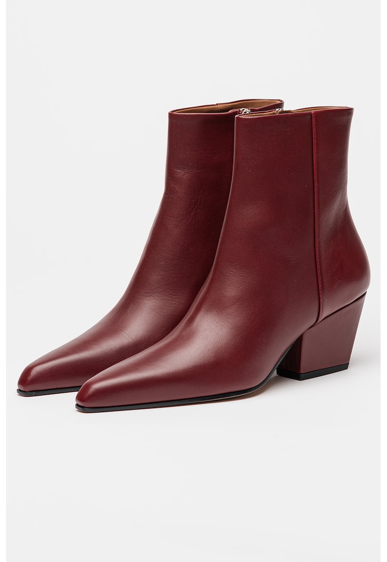 Кожени боти Jane - Бордо PARIS TEXAS