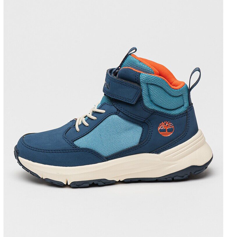 Кожени боти Motion Access с текстил над глезена - Син Timberland