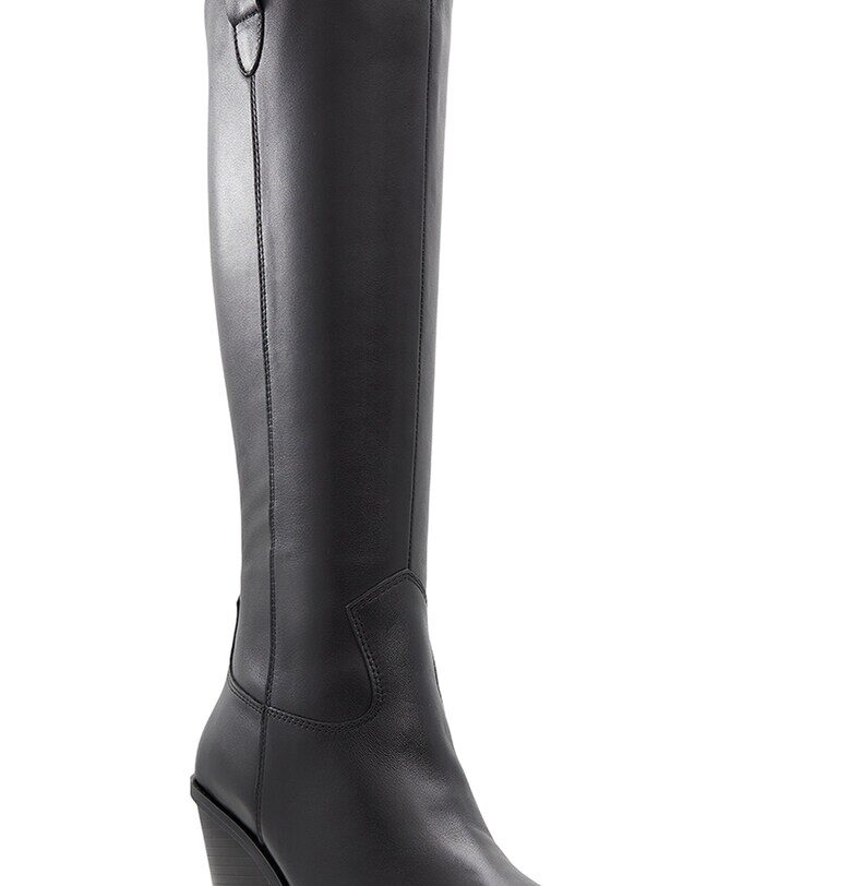 Кожени боти Nevada с кубински ток - Избеляло черно Aldo