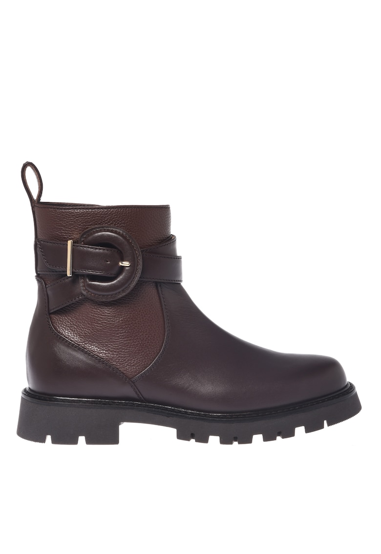 Кожени боти - Тъмнокафяв Baldinini