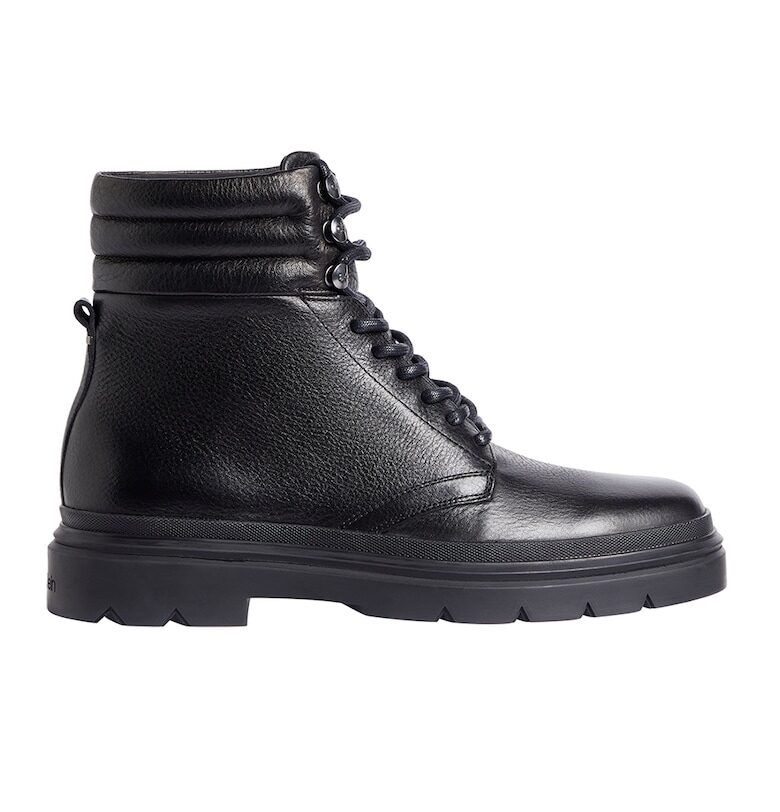 Кожени боти - Черен CALVIN KLEIN