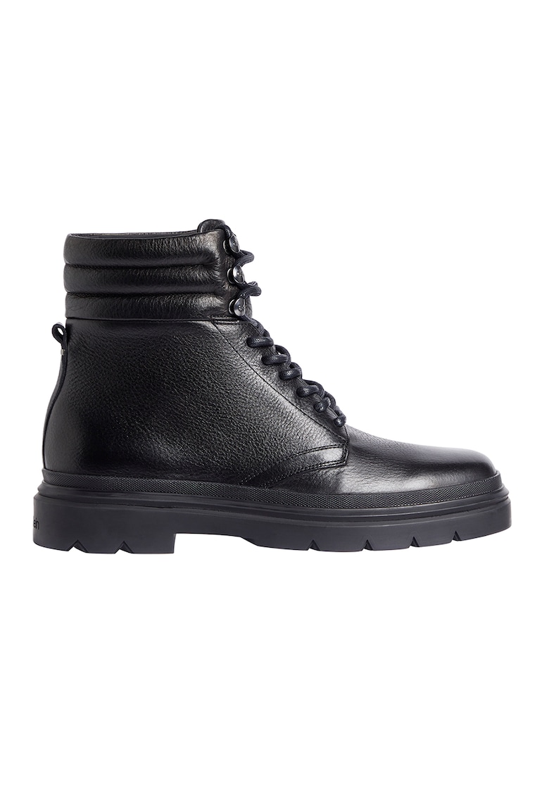 Кожени боти - Черен CALVIN KLEIN