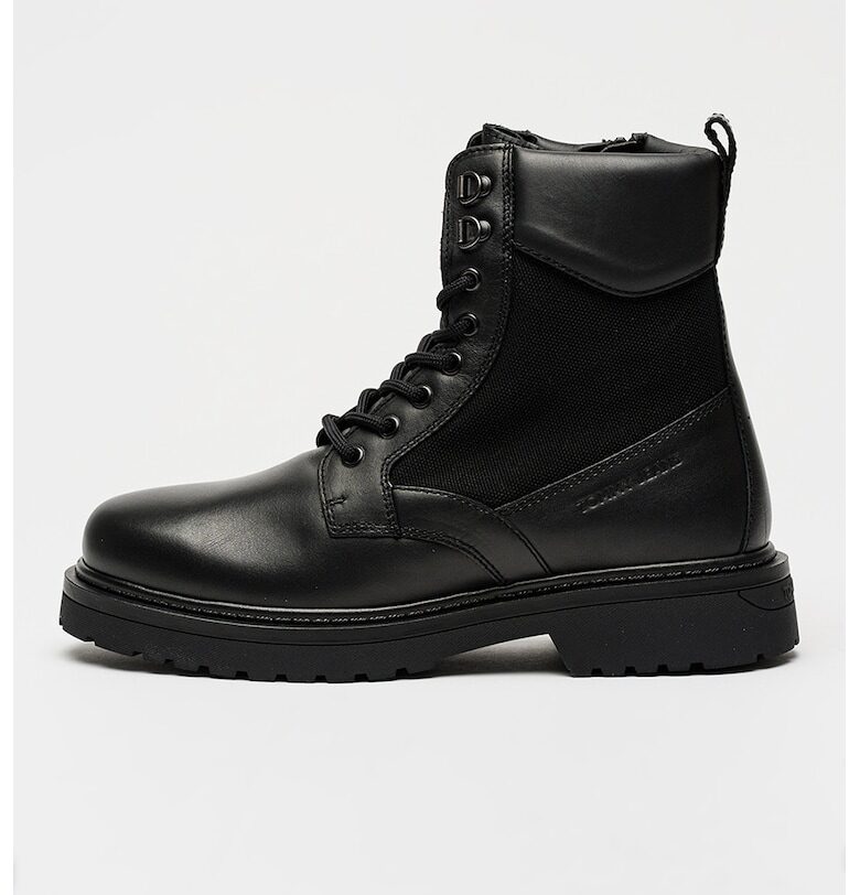 Кожени боти - Черен Tommy Jeans