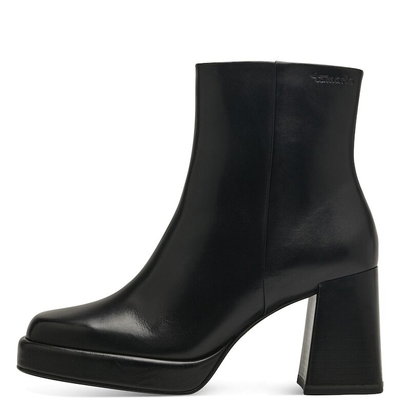 Кожени боти с масивен ток Tamaris