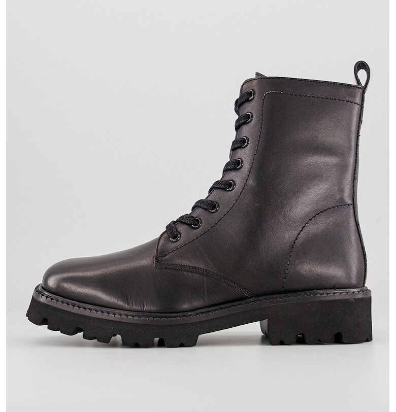 Кожени боти с цип - Черен Tosca Blu