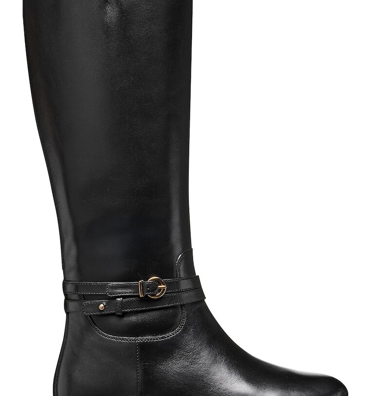 Кожени ботуши - Черен Geox