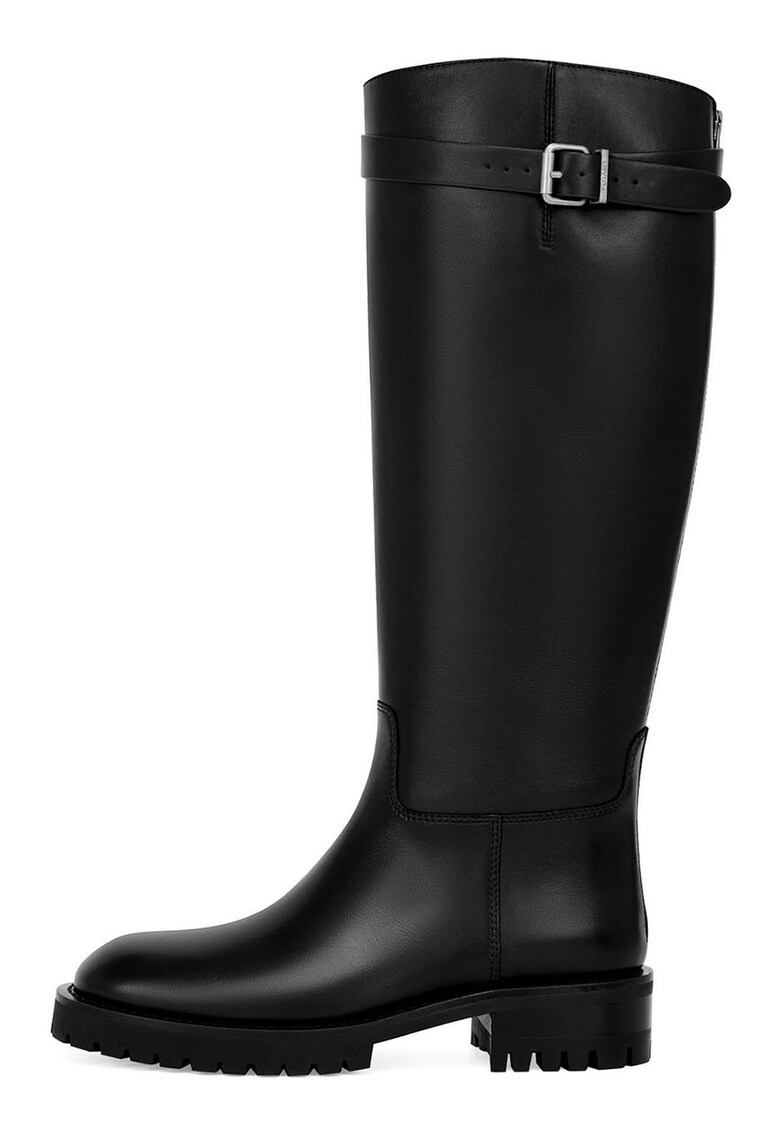 Кожени ботуши - Черен Potamy