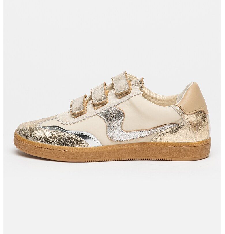 Кожени маратонки с велкро Dolce Vita