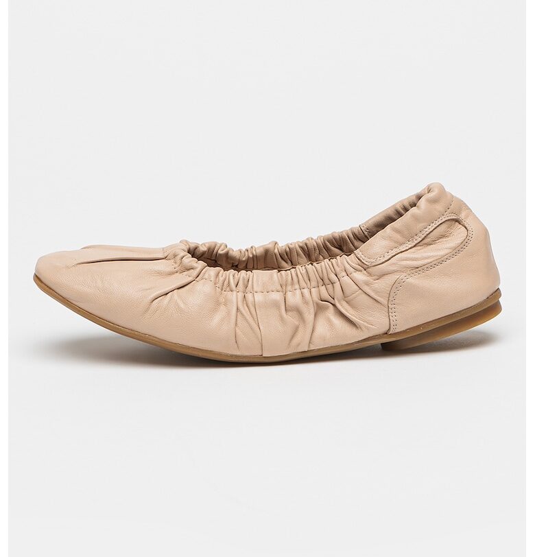 Кожени пантофки Alor-A - Прашно розово Bronx