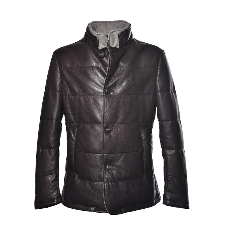 Кожени пке с копчета - Тъмнокафяв Baldinini