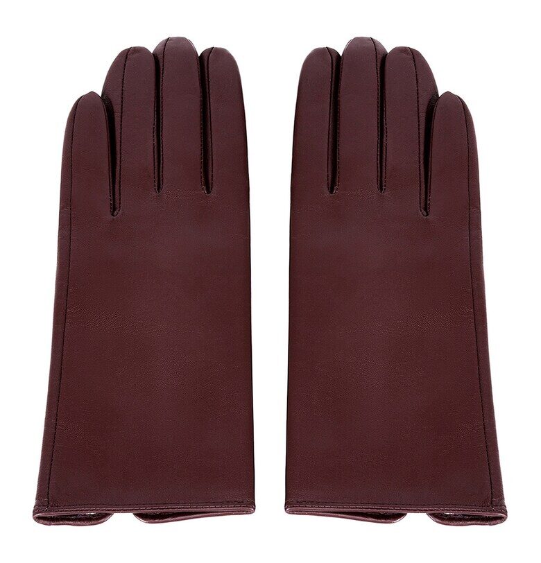 Кожени ръкавици - Коняк кафяв Potamy