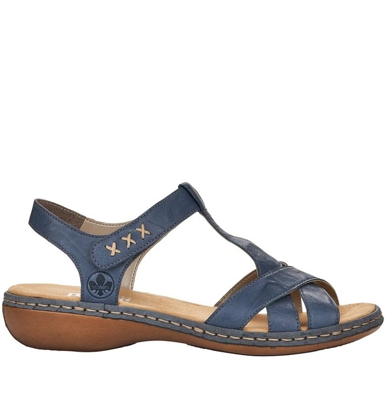 Кожени сандали 8797965 - Син Rieker