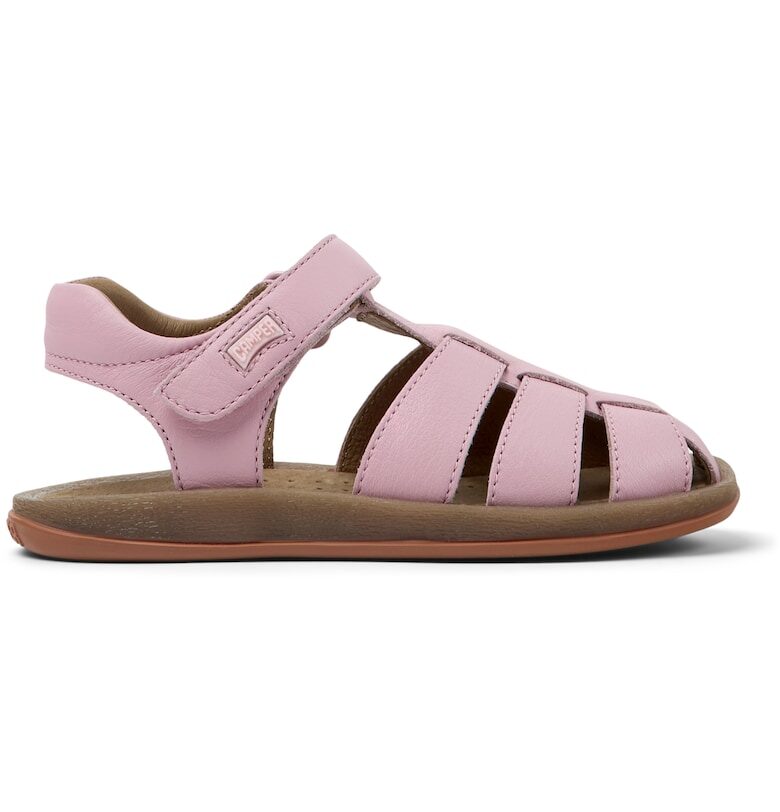 Кожени сандали Bicho - Пастелнорозов Camper