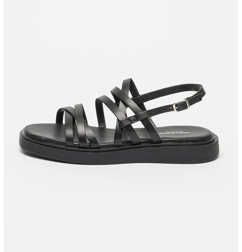 Кожени сандали Connie с каишки - Черен Vagabond Shoemakers