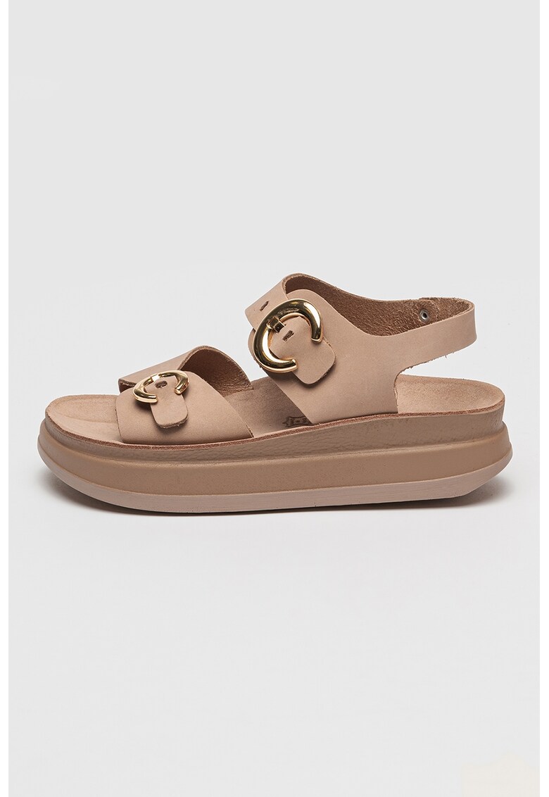 Кожени сандали Junia - Прашно розово Lumberjack