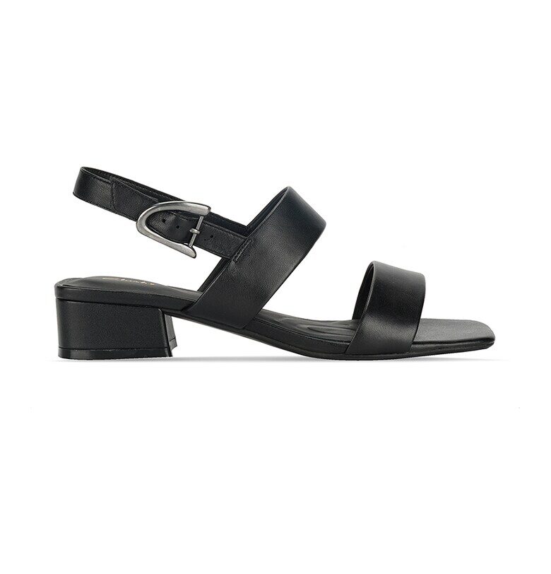 Кожени сандали Seren - Черен Clarks