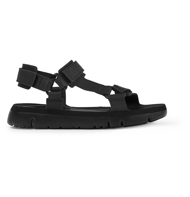 Кожени сандали с велкро Camper