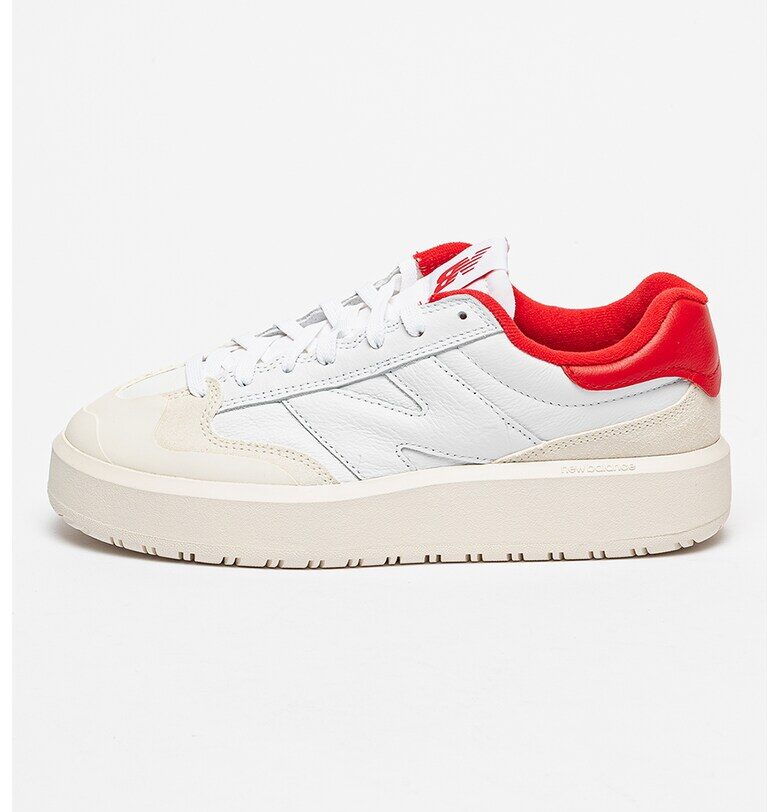 Кожени спортни обувки 302 - Бял New Balance