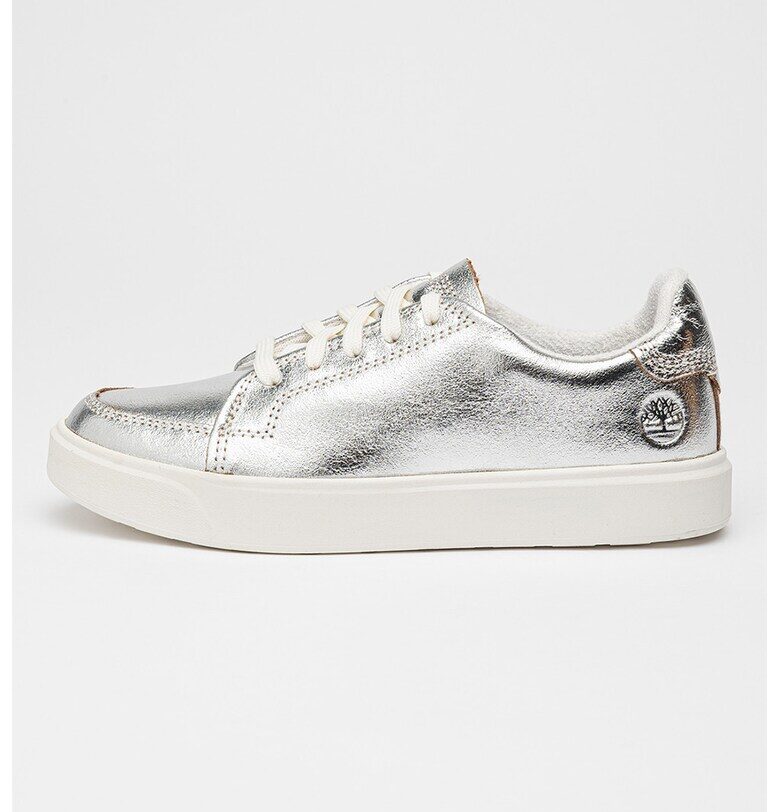 Кожени спортни обувки Emerson Street - Сребрист Timberland