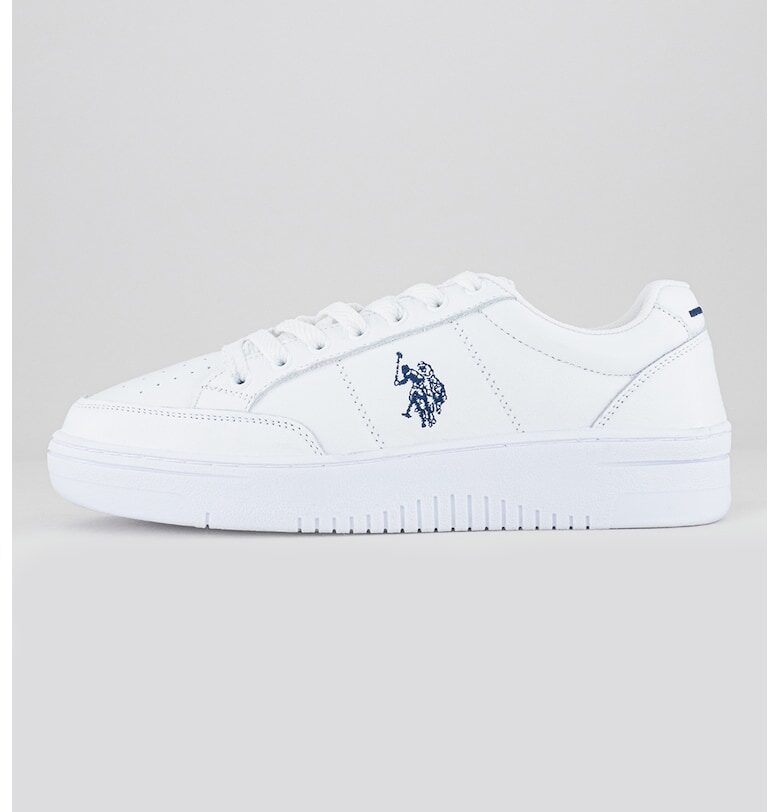 Кожени спортни обувки с бродирано лого US Polo Assn