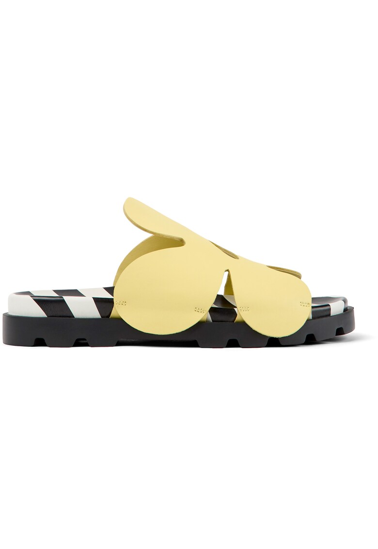 Кожени чехли Brutus Twins - Черен/Жълт Camper