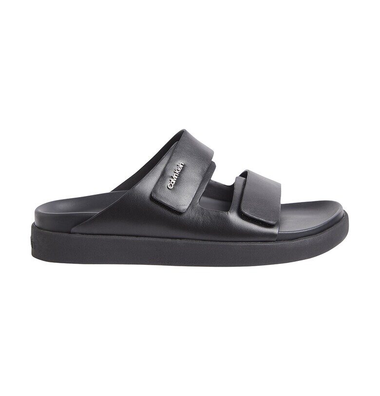 Кожени чехли - Черен CALVIN KLEIN