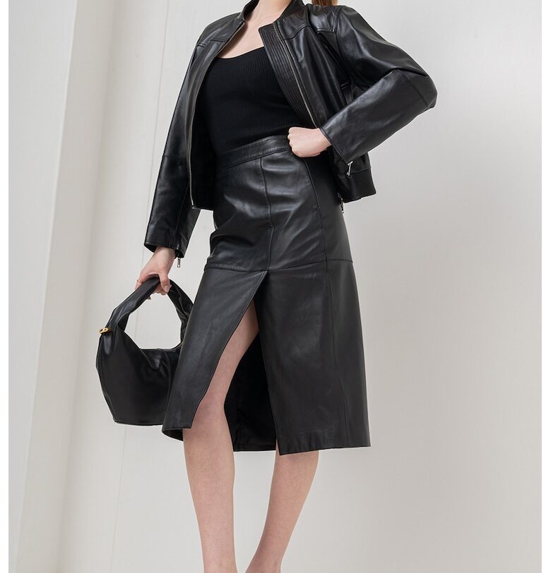 Кожено яке Moriana - Черен Marella