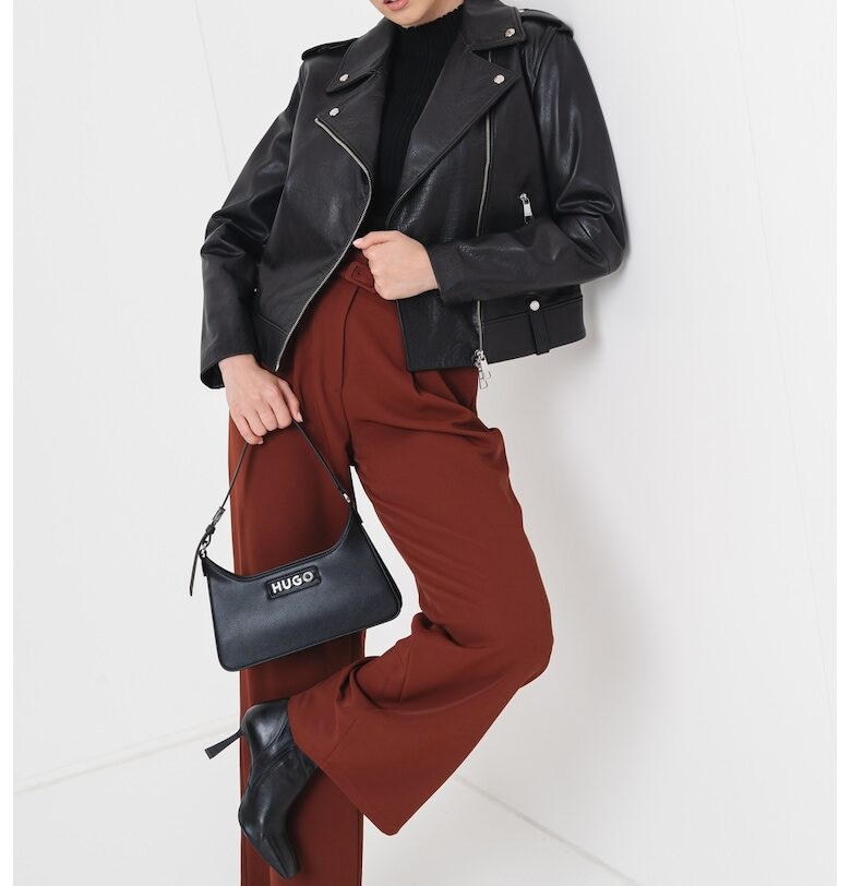 Кожено яке - Черен BOSS