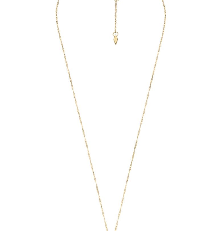 Колие от неръждаема стомана с висулка Fossil