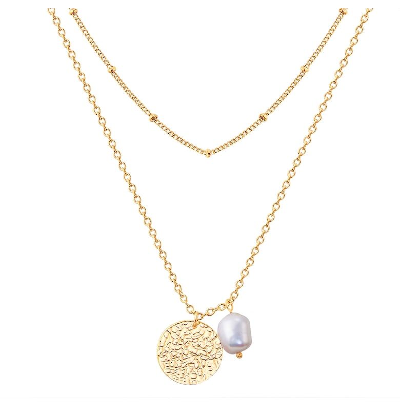 Колие с 18К златно покритие Valero Pearls
