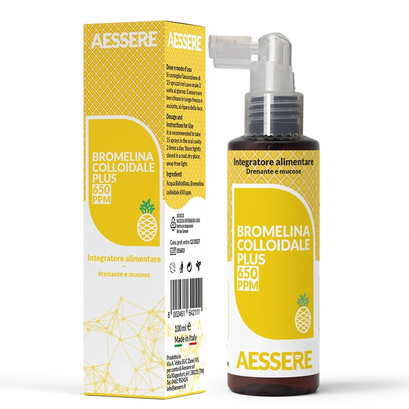 Колоиден бромелаин 650 ppm – Подкрепа за храносмилането