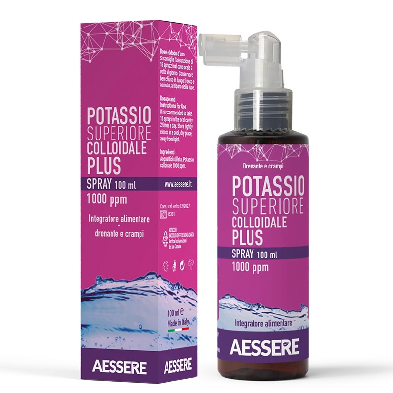 Колоиден калий 1000 ppm – Електролитен баланс и мускулна функция