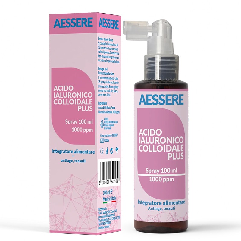 Колоидна хиалуронова киселина 1000 ppm – Кожа и стави